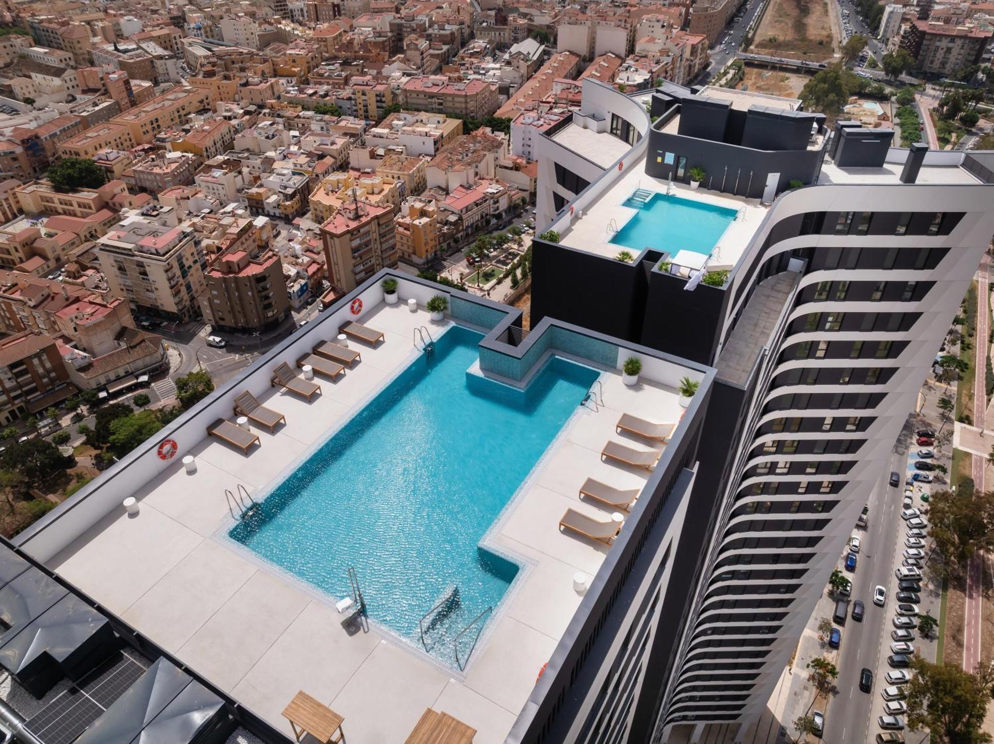 Apartamento Modern 2 Bed 23 Floor Urban Sky Málaga